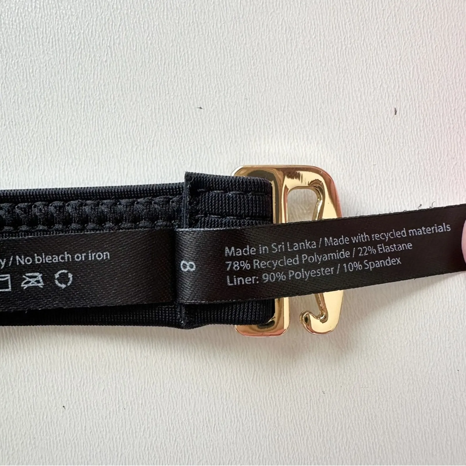 Summersalt  Triangle Bikini Top Black - Image 5