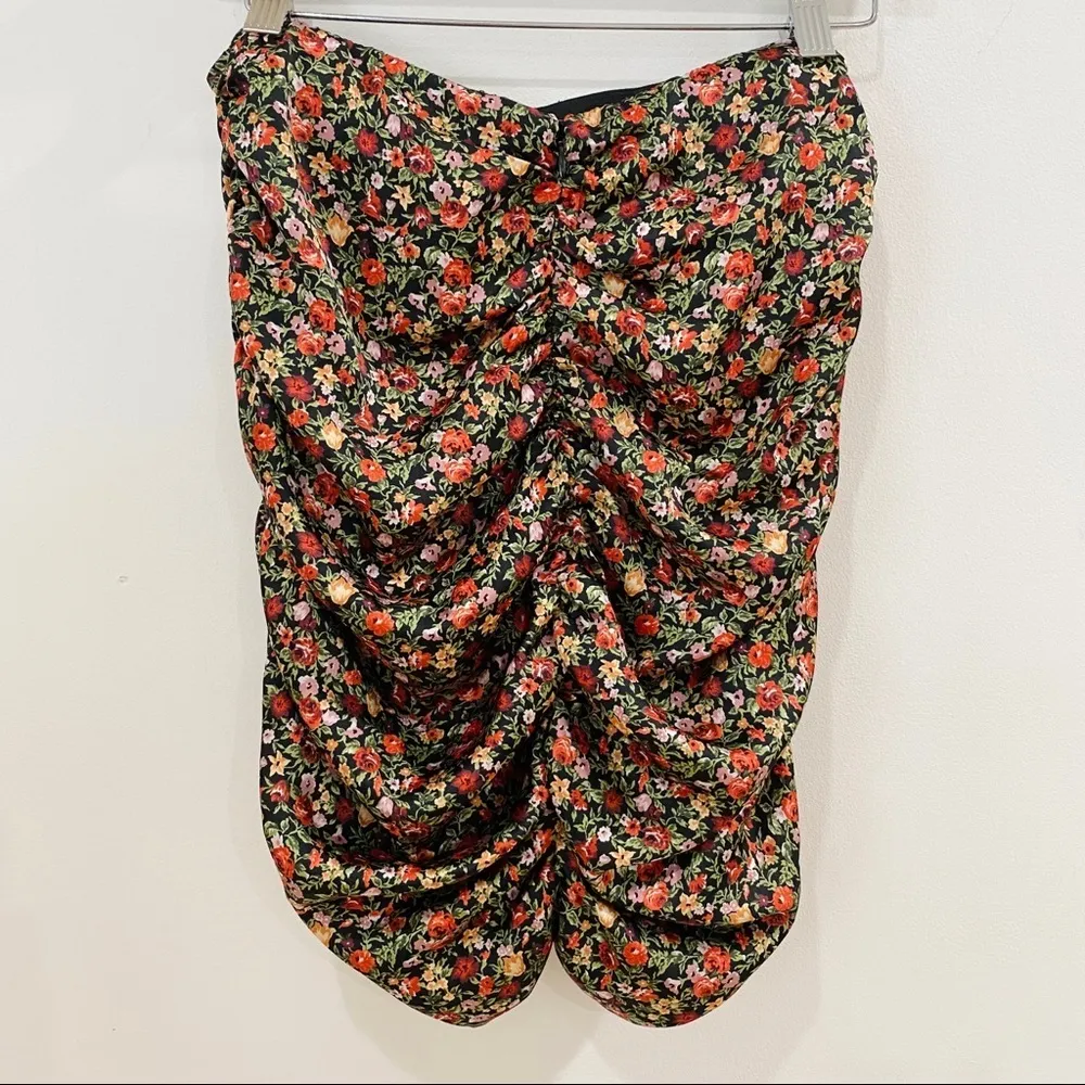 ZARA NEW  floral mini skirt - Image 5