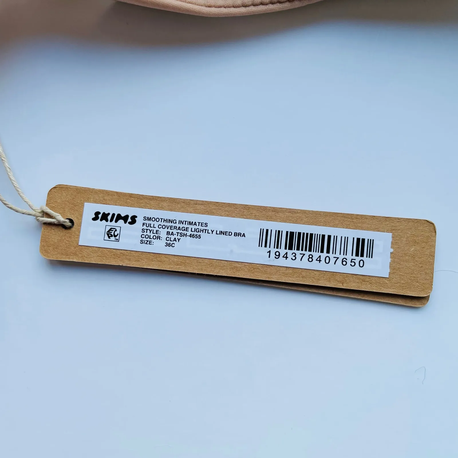 Skims Smoothing Intimates Full Coverage Lightly Lined Bra in Clay Size 36C NEW - Image 5