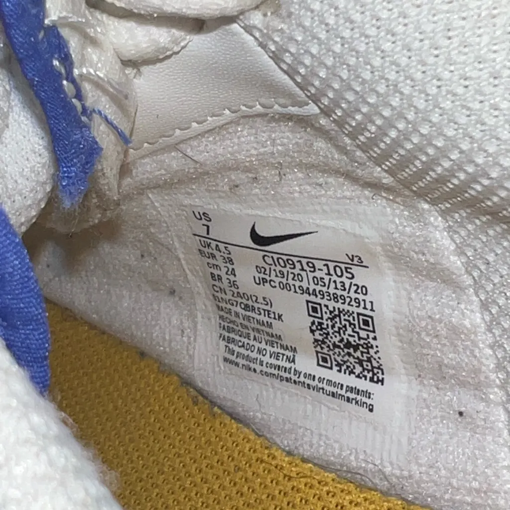 Women’s Air‎ Force 1 Shadow 'White Crimson Blue' size 7 Pink - Image 5