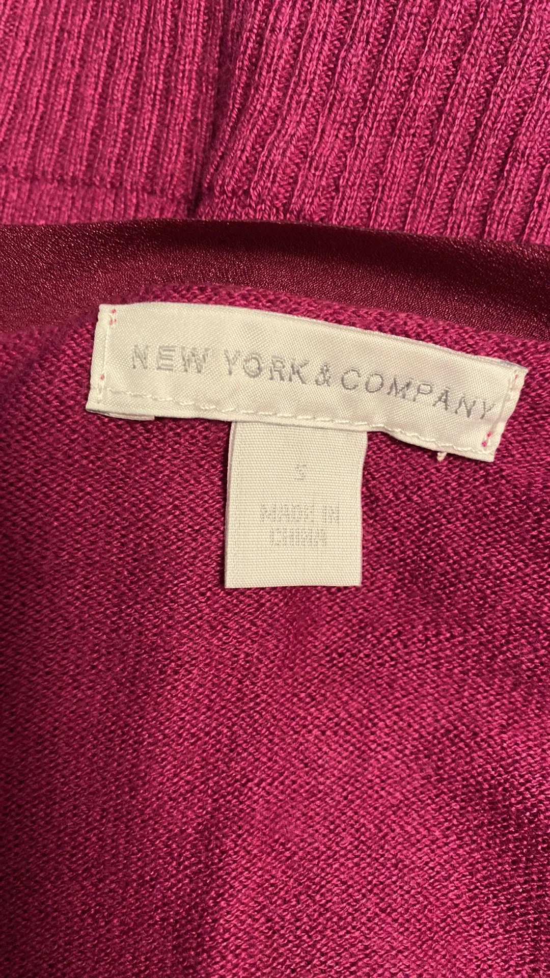 New York & Company one button cardigan sweater Size small - Image 8