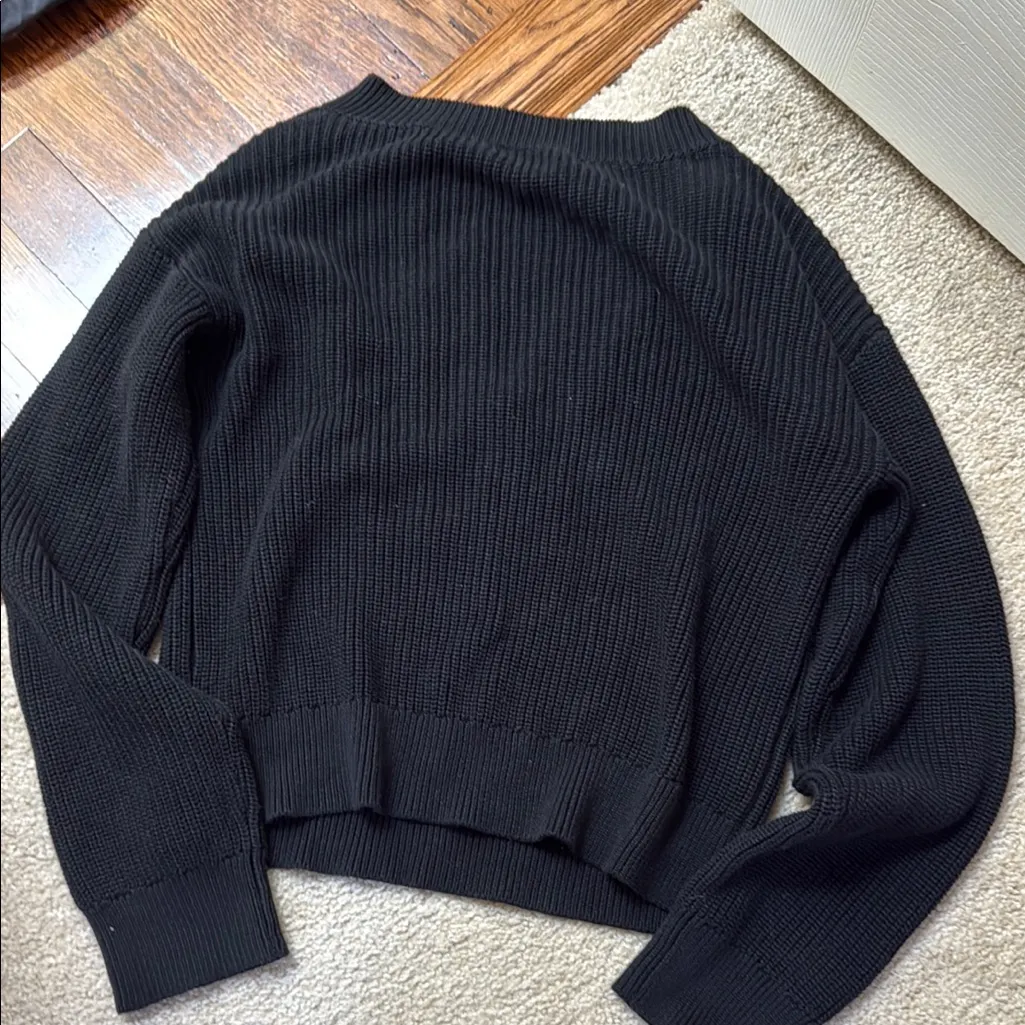 Central Park West Black Sweater - Image 10