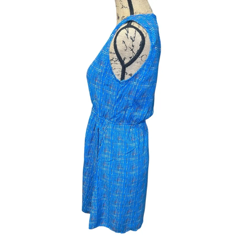 KAVU Simone Blue Mini Scoop Neck Dress Outdoor‎ Casual Breathable Pickleball - Image 5