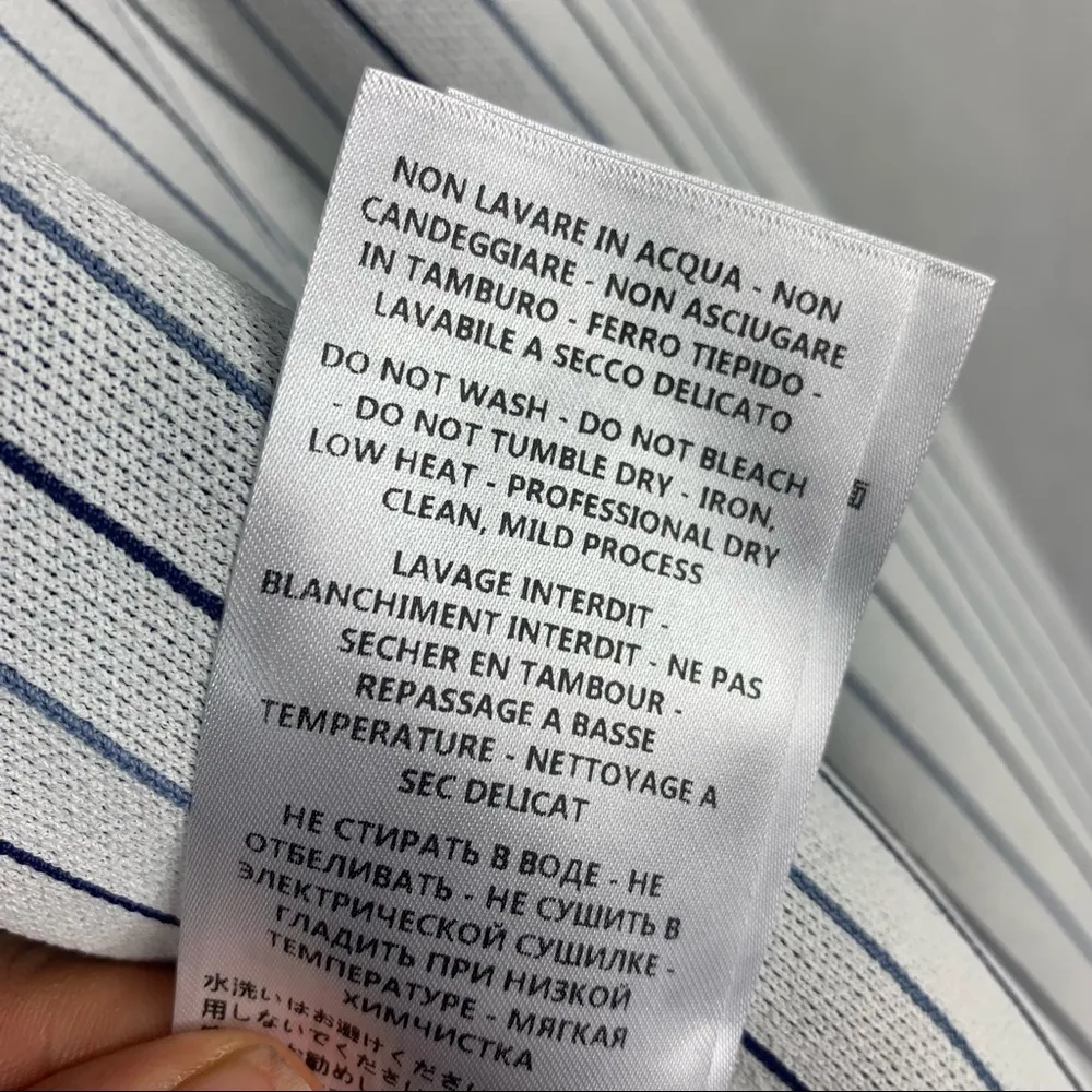 Stella Mc Cartney Pinstriped Stretch knit track jacket - Image 13