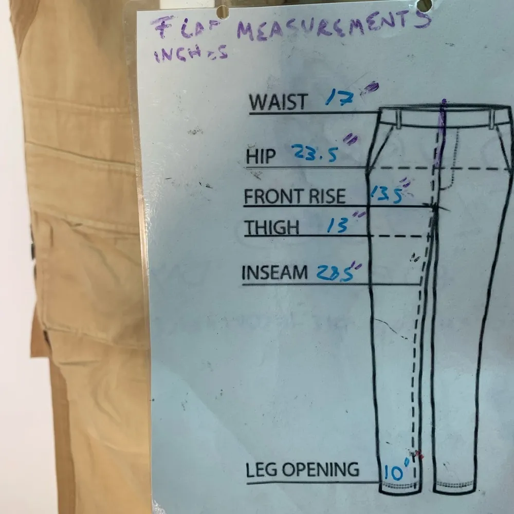 Zara cargo Beige pants with straps Size L ref 2449/249 boho gorpcore - Image 6