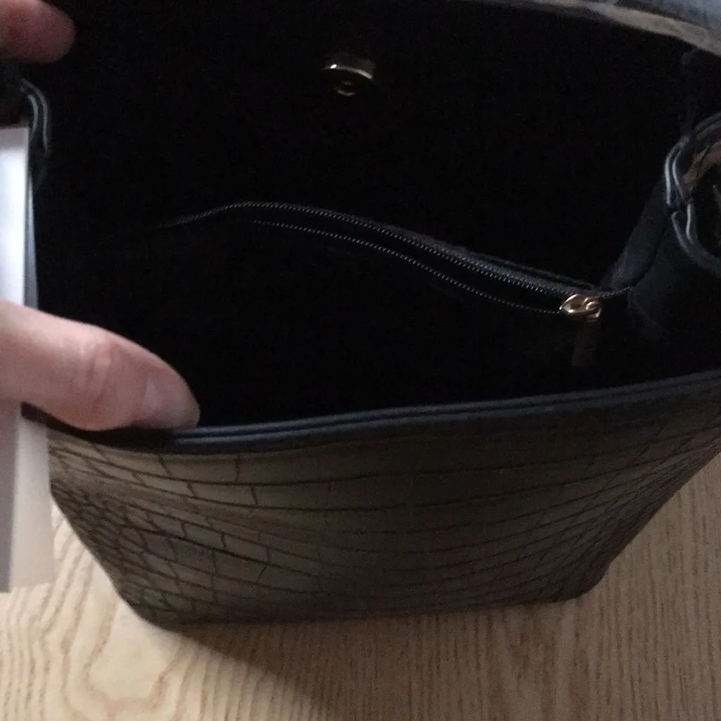 New Women’s AOTA Black Vegan Croc - Image 6