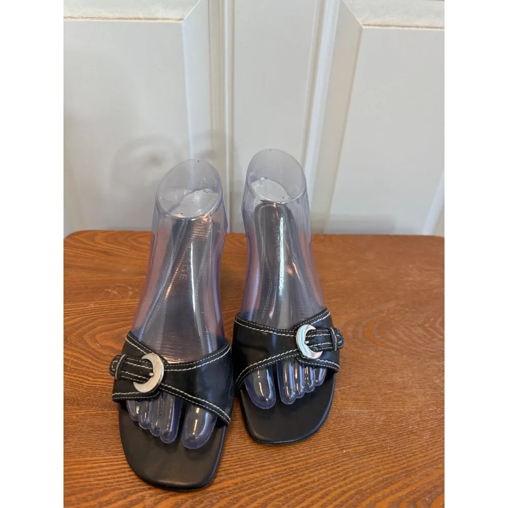 Rampage Women’s Slip On Heel Sandal Sz 7.5  Shoes SKU 2844 - Image 8