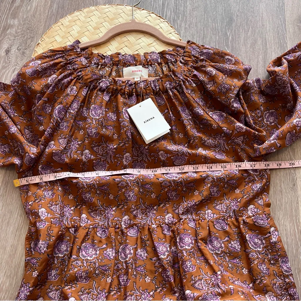 xirena Lea dress in golden clover‎ new with tags Brown Size XS - Image 6