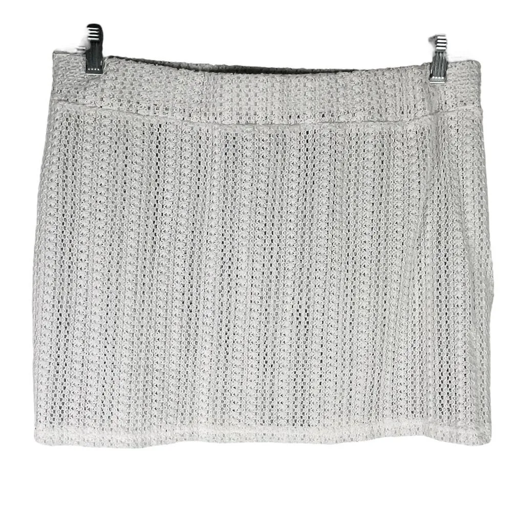 Becotal Swim Coverup Set White Crochet XL Vacation Cruise New - Image 8