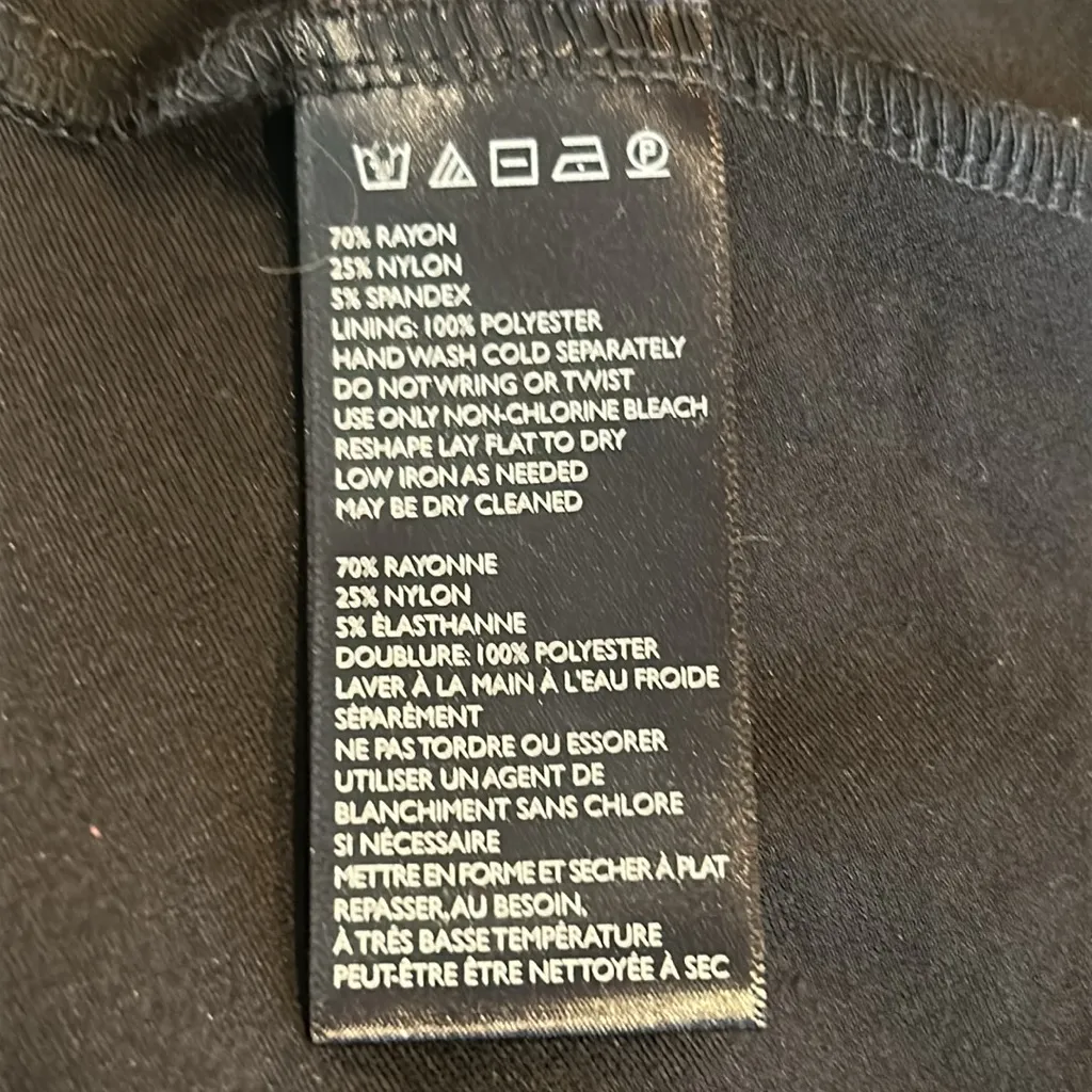 UO Silence & Noise Black Sleeveless Romper Wrap around Skirt Open Back Size S - Image 6