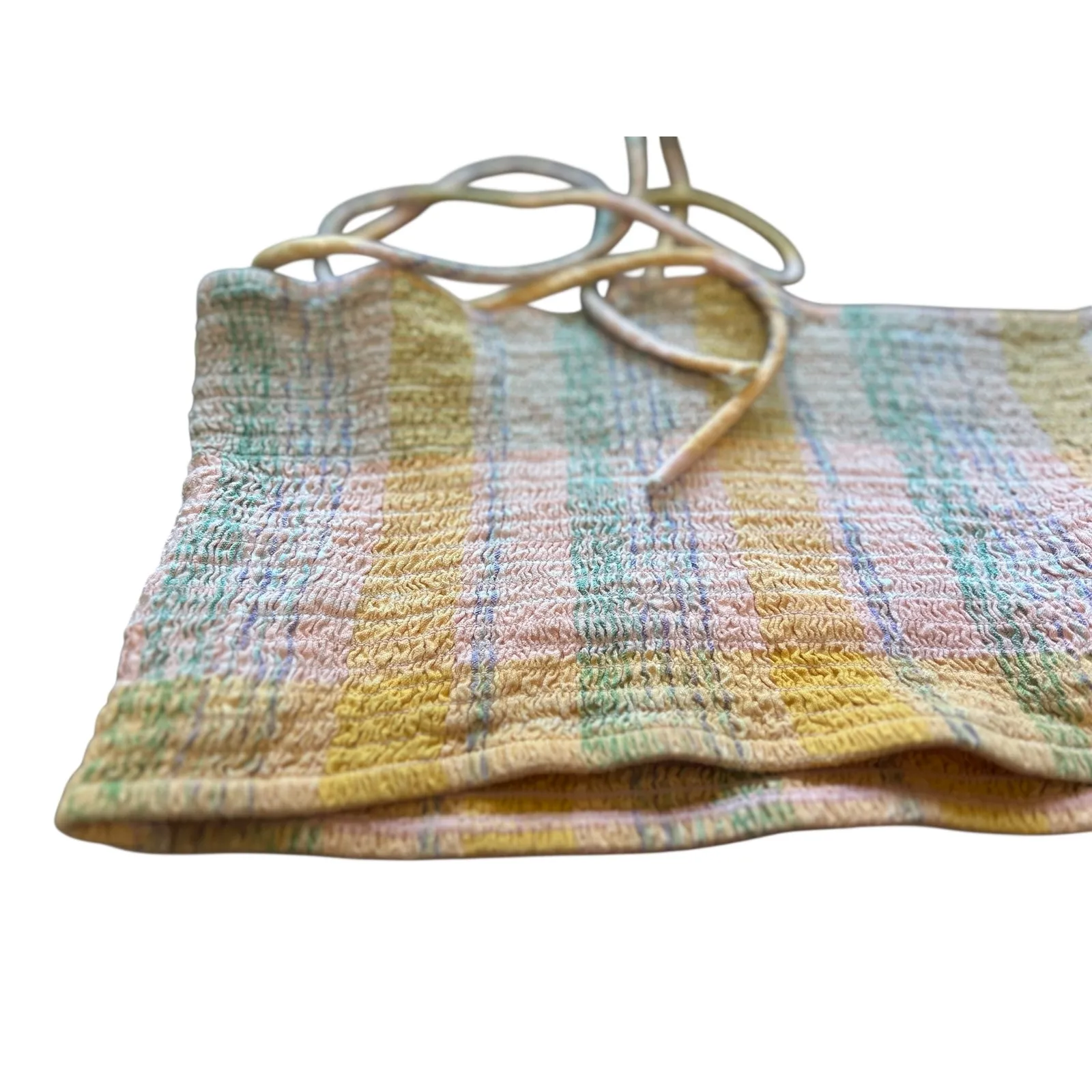 Universal Thread Tube Top Large Orange Tie Shirt‎ size Medium - Image 2