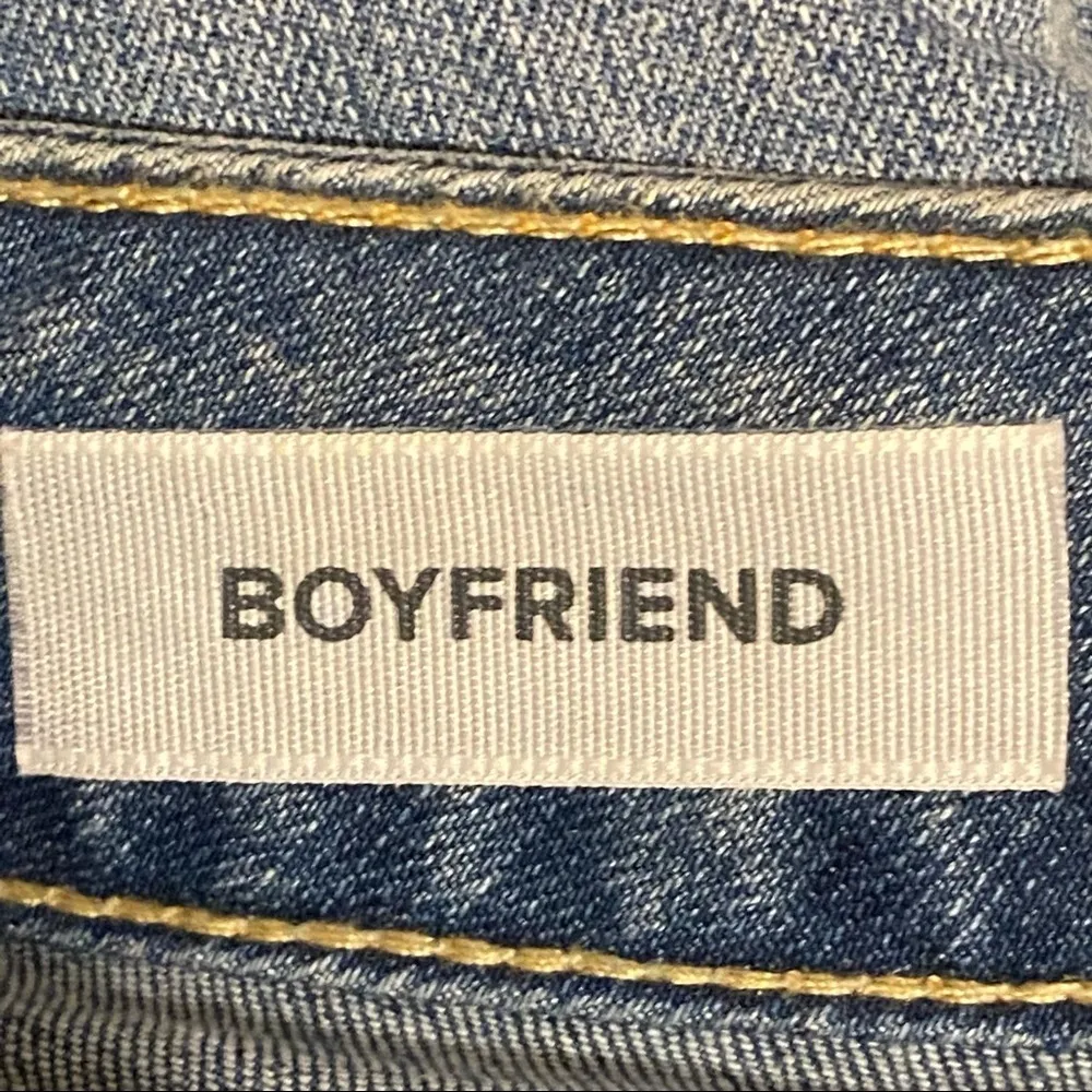 Torrid Boyfriend Jeans Light Wash‎ Ripped and Repaired Destruction #11079495 10R - Image 11