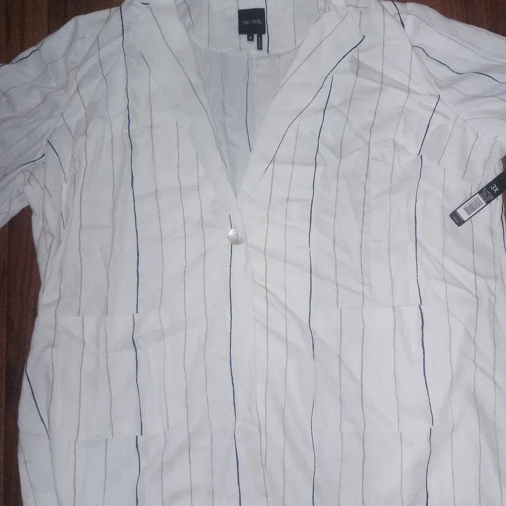 2/$25 Nic + Zoe Blazer NWT 3X Plus - Image 4