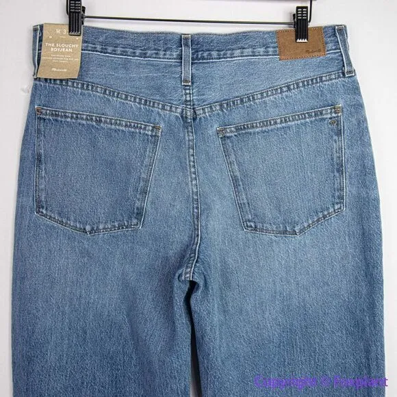 NEW Madewell The Slouchy‎ Boyjean Rosewell Wash, 31 - Image 10