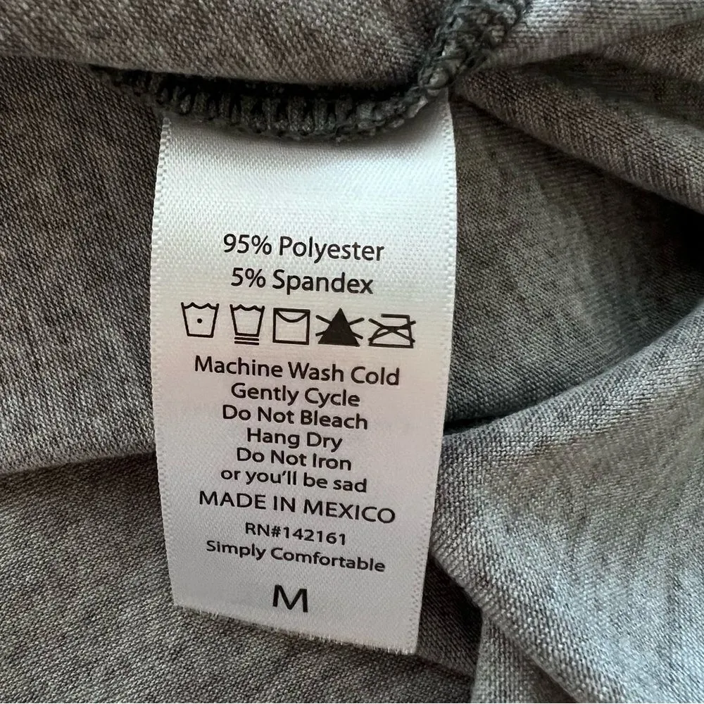 Dog Mom Ringer Tee Medium - Image 6