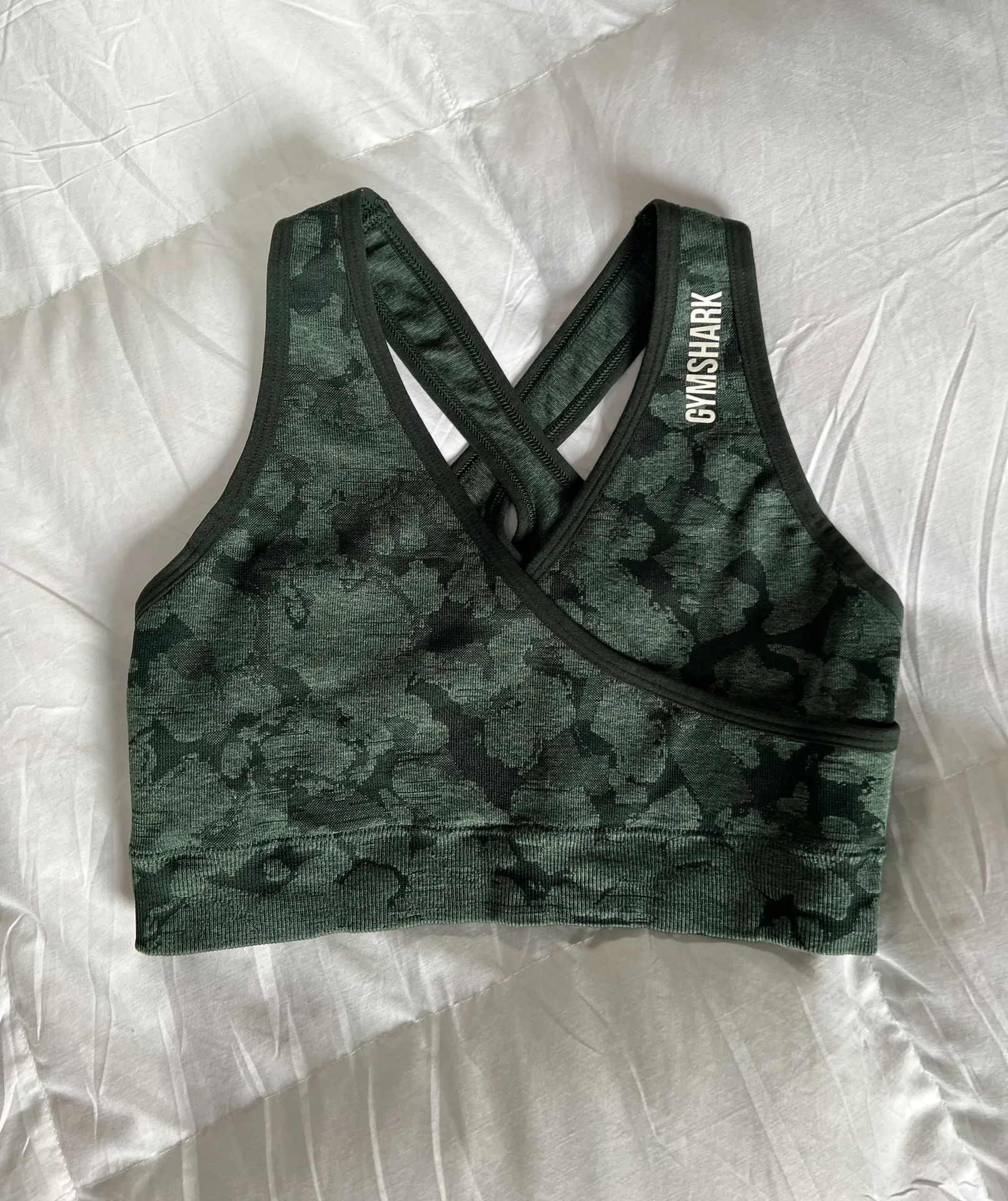 Camo Seamless Sports Bra - Image 3