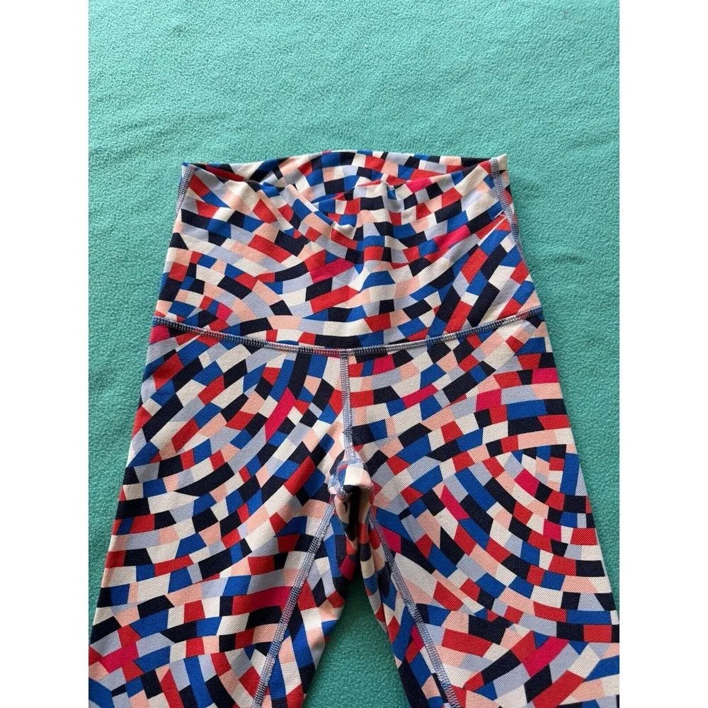 Lululemon‎ Wunder Under Pant Hi-Rise Capoeira Multi Confett Yoga Gym Size 4 - Image 5