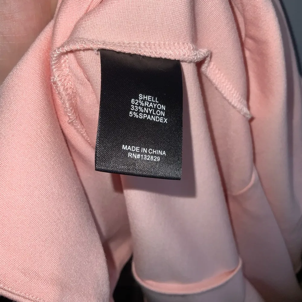 Lovers + Friends Chandler Pink Asymmetrical Strapless Slit Ruffle Gown S - Image 11