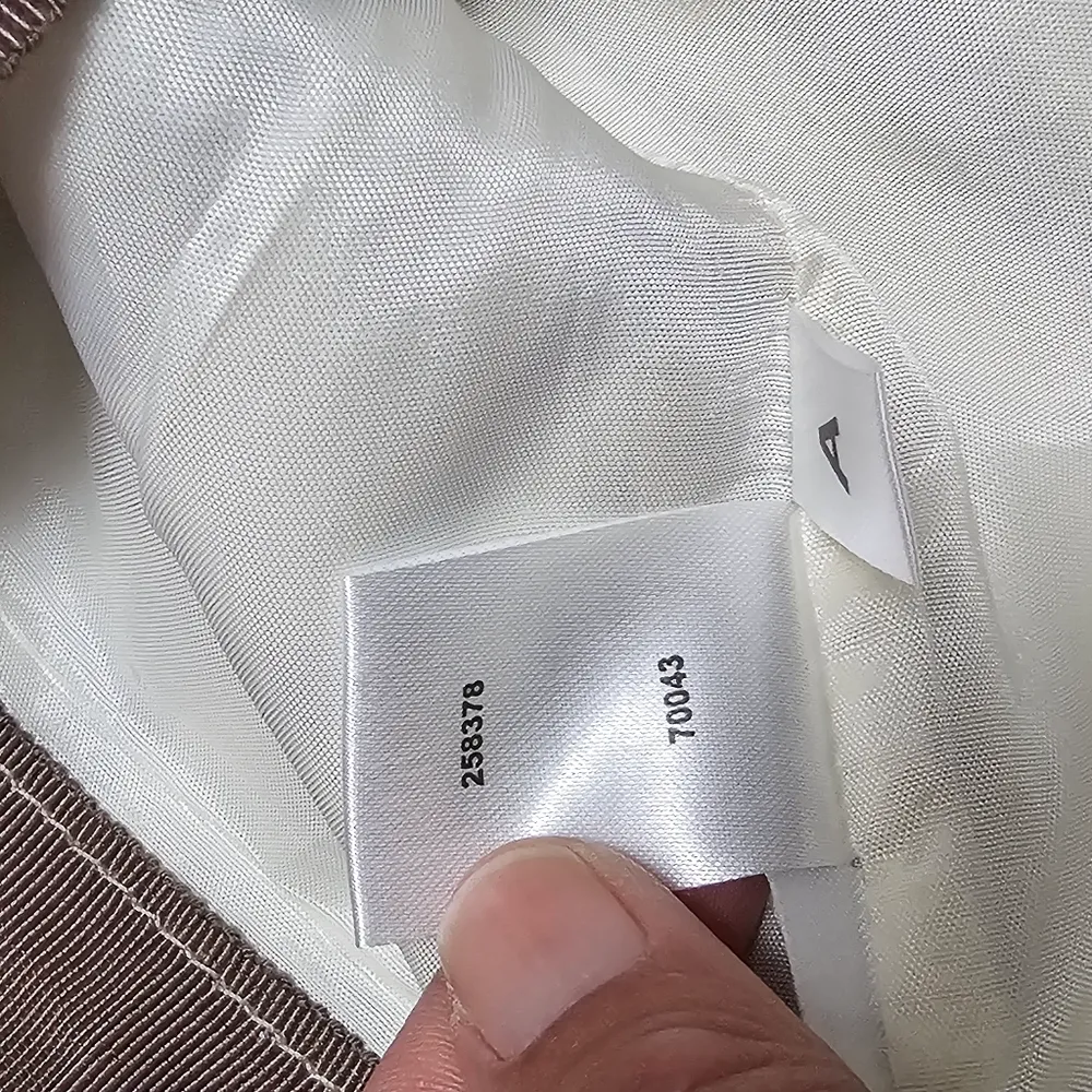 Loft Brown & Beige Zebra Print Silk Blend Pencil Skirt Size 6 - Image 8