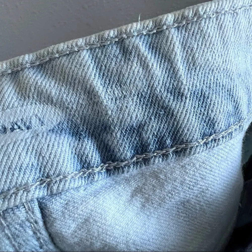 Old Navy OG Bleach Fade Vibe Shorts Y2K 90s Paisley Peak a Book Pockets Raw Hem - Image 5