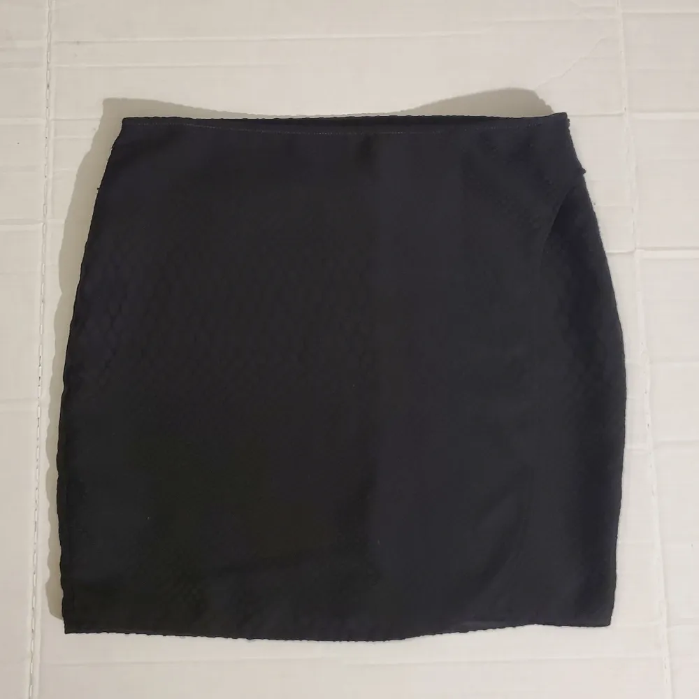 NWT! Max Studio Specialty Black Faux Wrap Skirt 12 - Image 8
