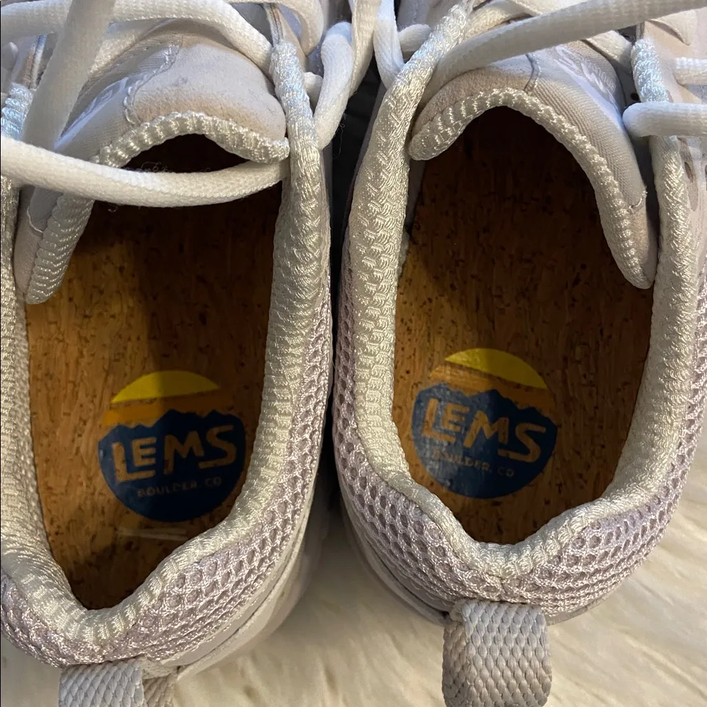 LEMS Women’s Primal Zen Stylish Sneakers size 7.5 BNWOT see all photos White - Image 3