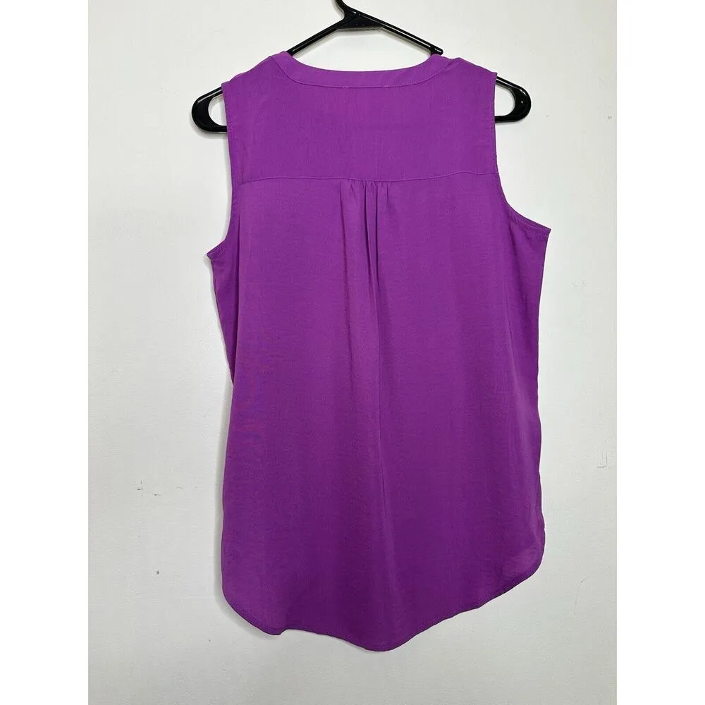 Maurice’s Lightweight Purple Sleeveless Blouse Size Small NEW V-Neck - Image 5