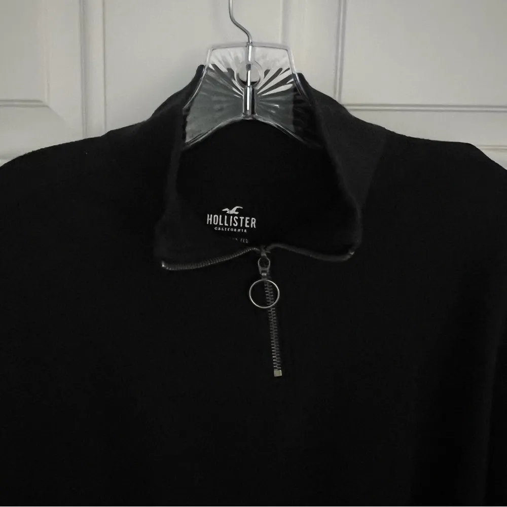 Cropped half zip sweater - Image 3