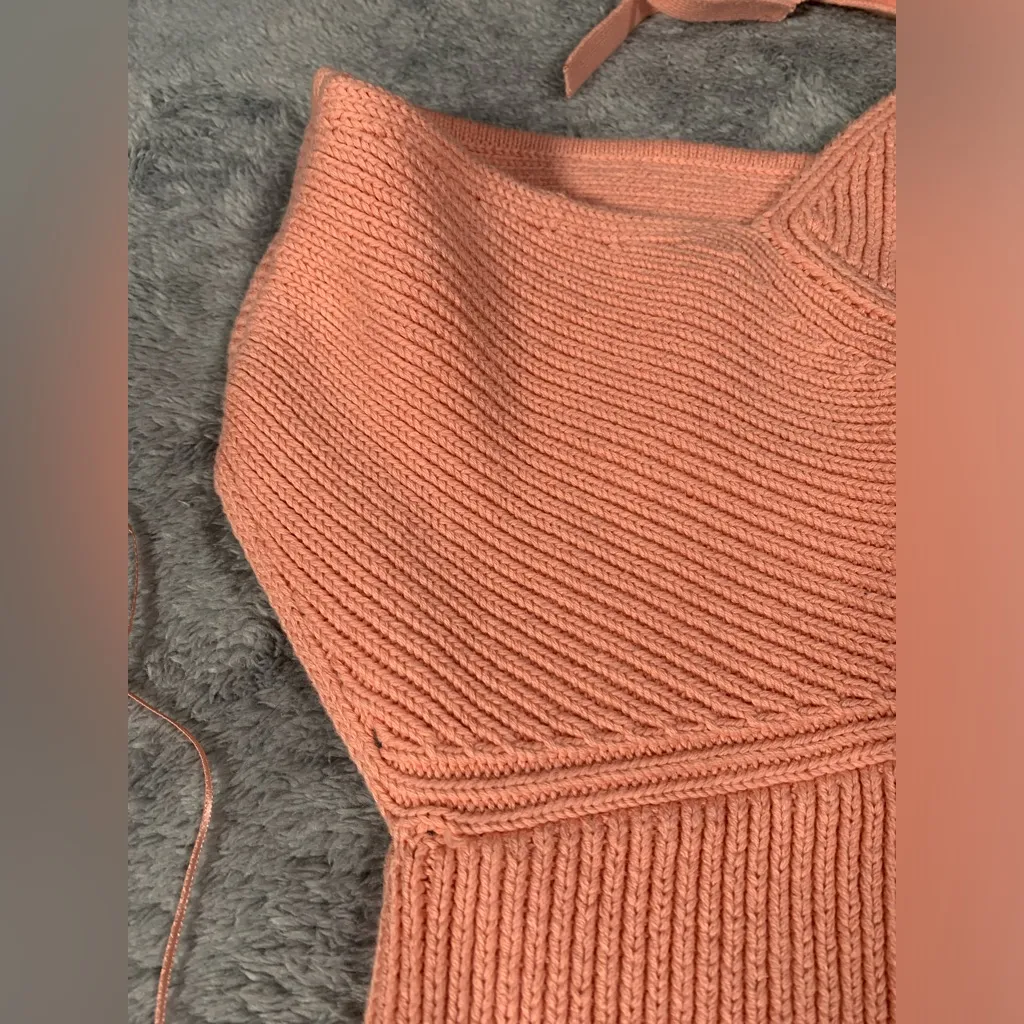 Express halter sweater dress large NWT - Image 5