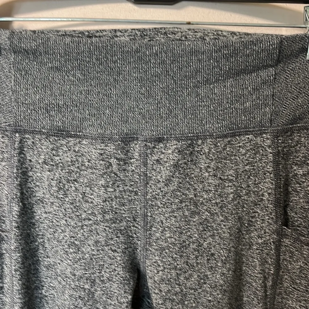 Cargo Leggings Soft Heather Gray Comfy Womens Medium - Image 4