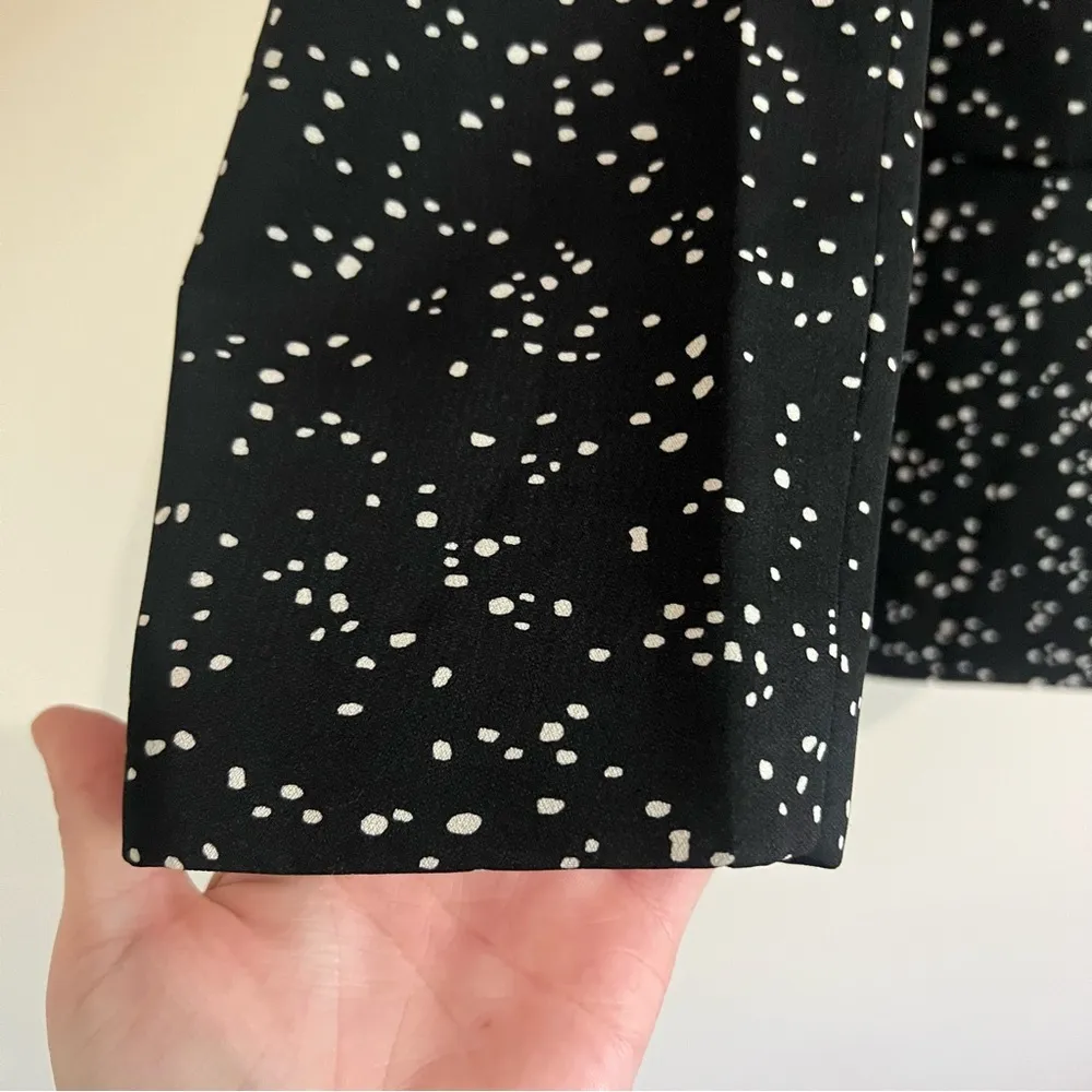 ASTR the Label Black White Dot Blazer Size Large - Image 3