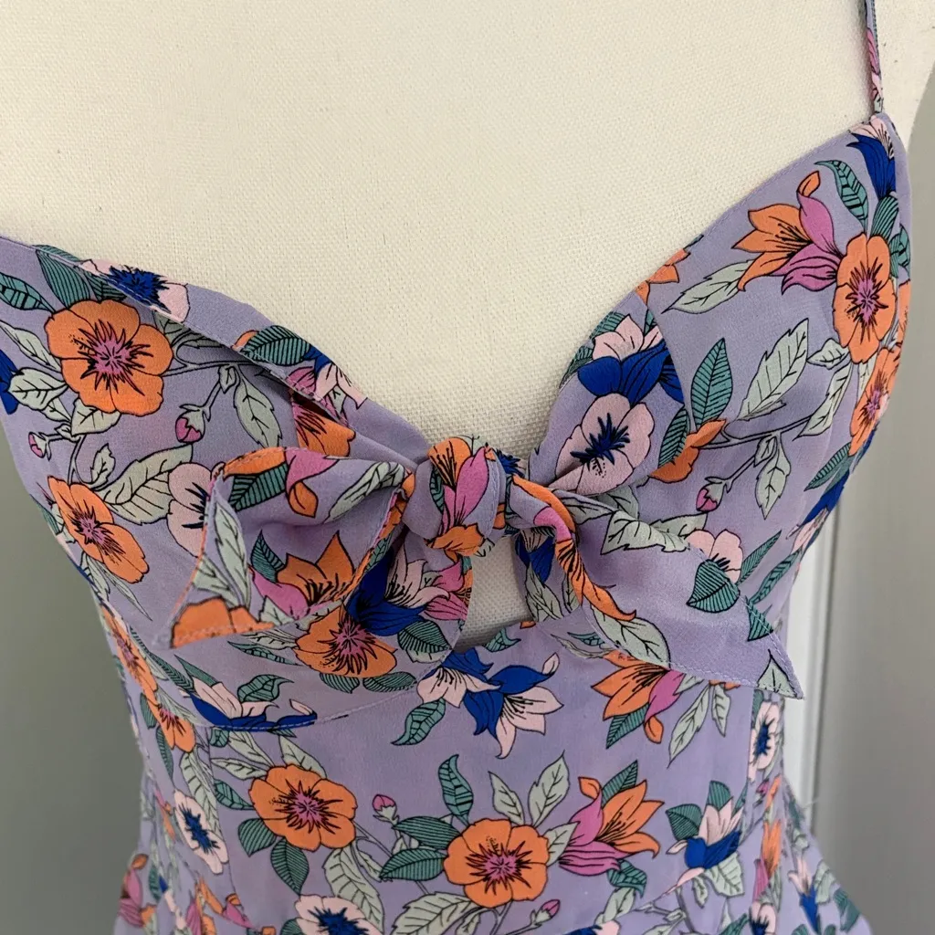 NWT Yumi Kim Pretty Woman MIDI Buttercup Bouquet Floral Spaghetti Strap Dress M - Image 2