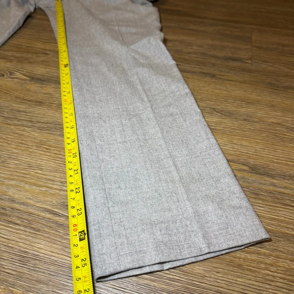 Theory Tailored Gray Trousers Size 2 Women’s Work Pants Business Casual Classic - Image 9