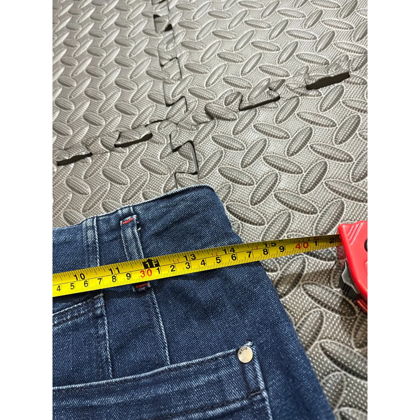 MAEVE By‎ Anthropologie Junie High Rise Slim Leg Jeans Dark Wash Womens Size 29 - Image 9