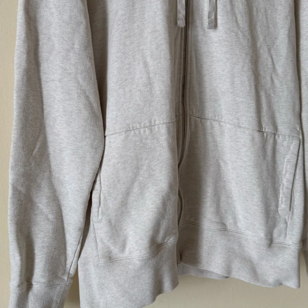 Rapha Zip Sweater Jacket Ivory Women's Size XL - Image 3