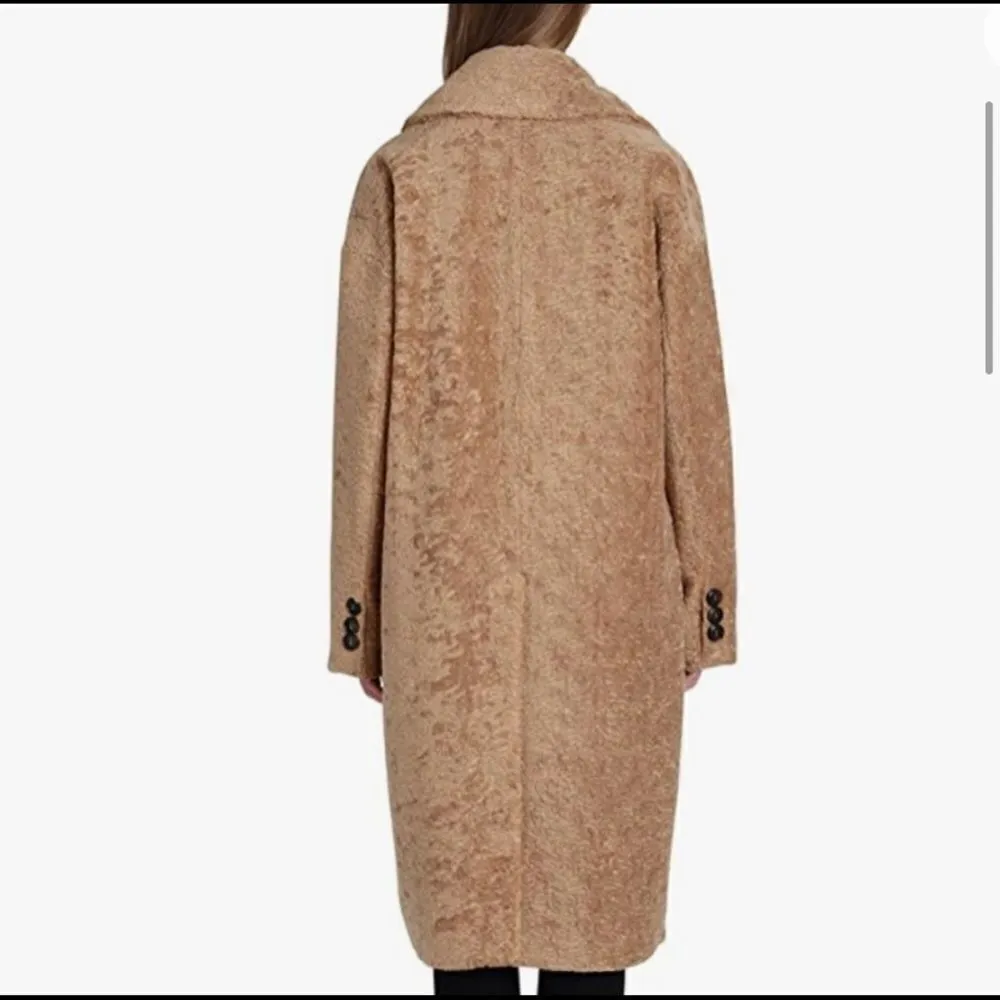 Avec Les Filles‎ Faux Sherpa Teddy Cocoon Coat Size Large NWOT - Image 4