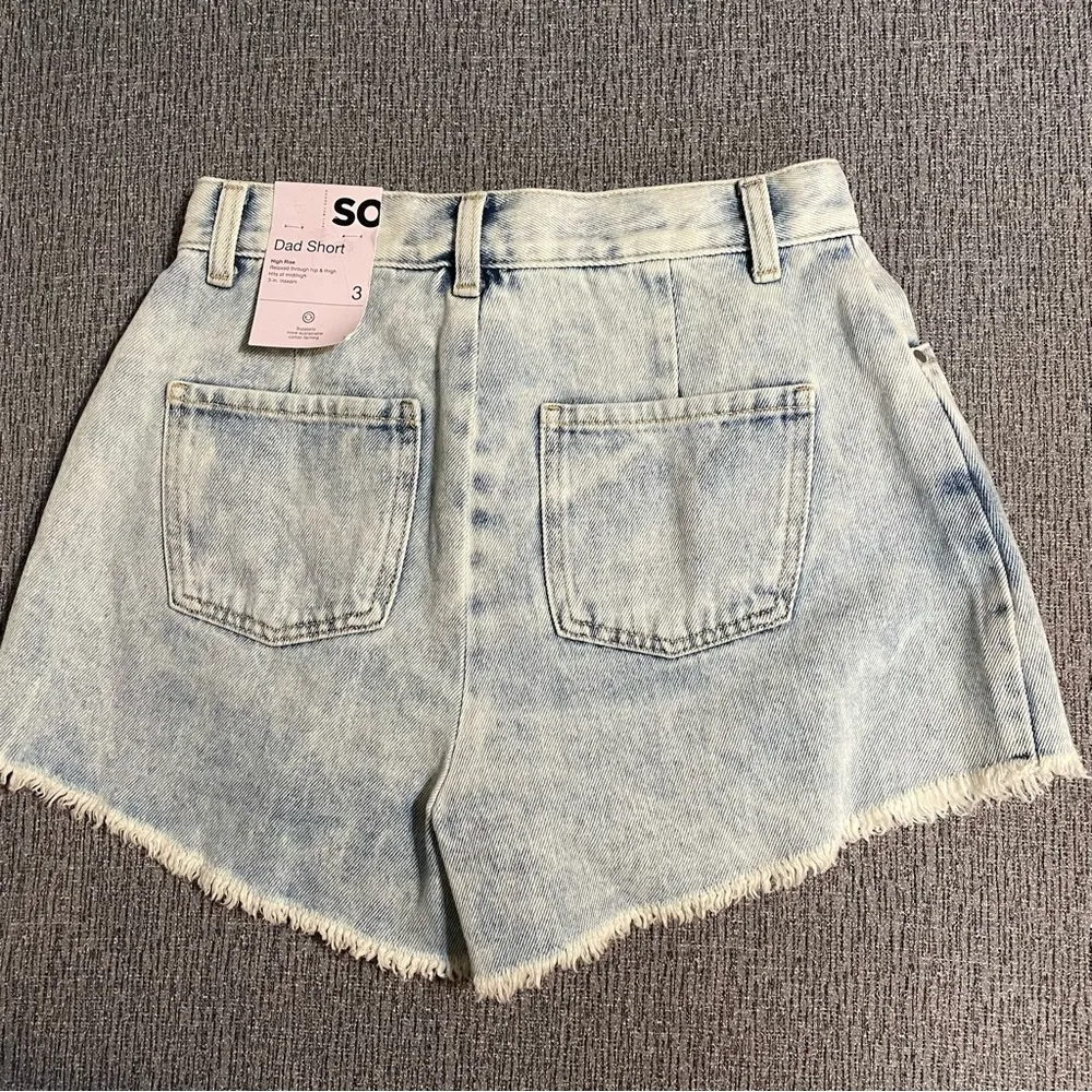 So Brand Women’s/Juniors High Rise Dad Shorts - Image 9