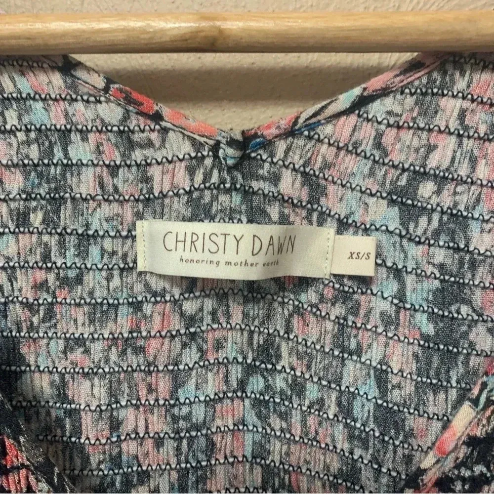 The Basil Dress Aquarelle Size XS/S - Image 9