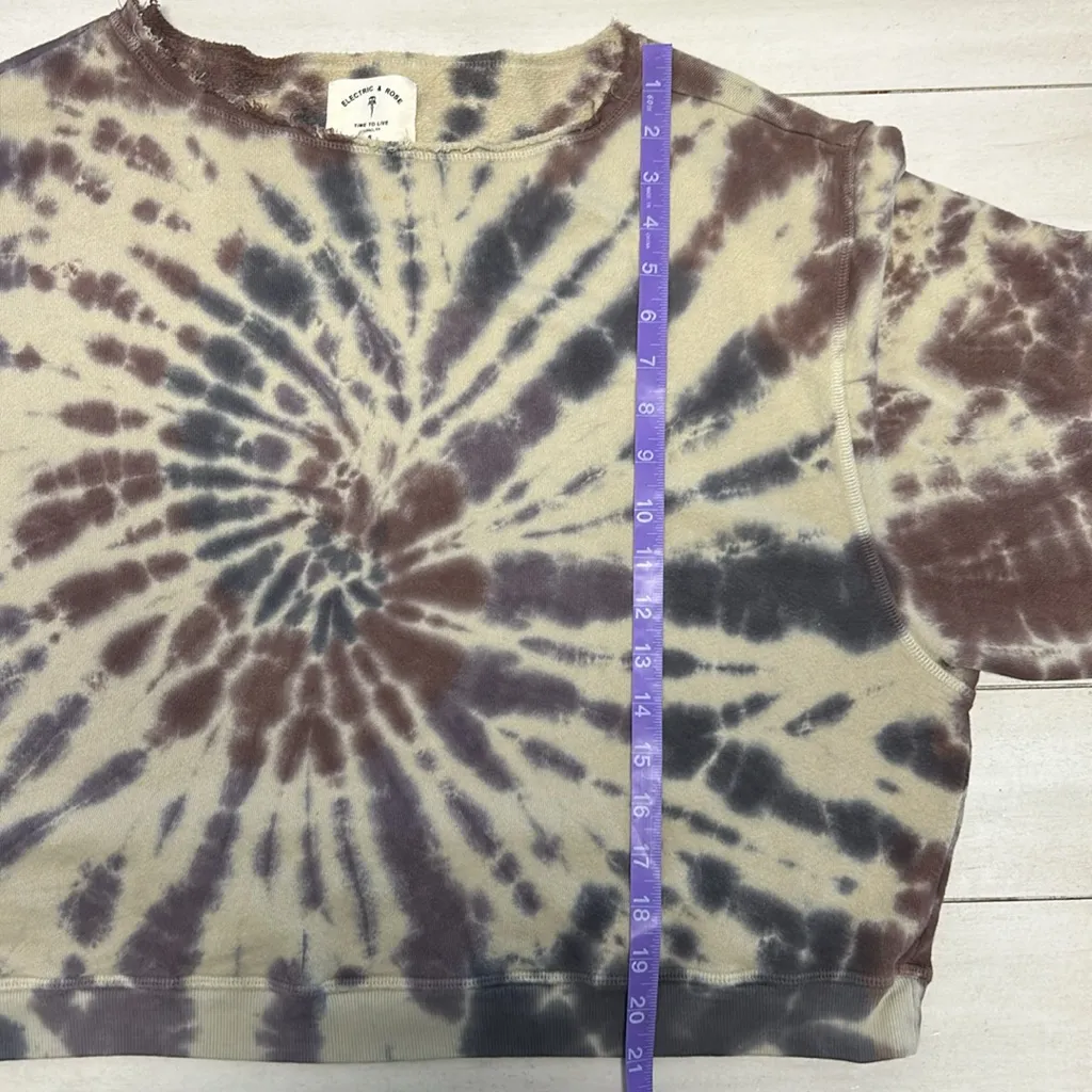 Electric & Rose Sweatsuit Set Tie Dye XS/S NWOT Purple - Image 12