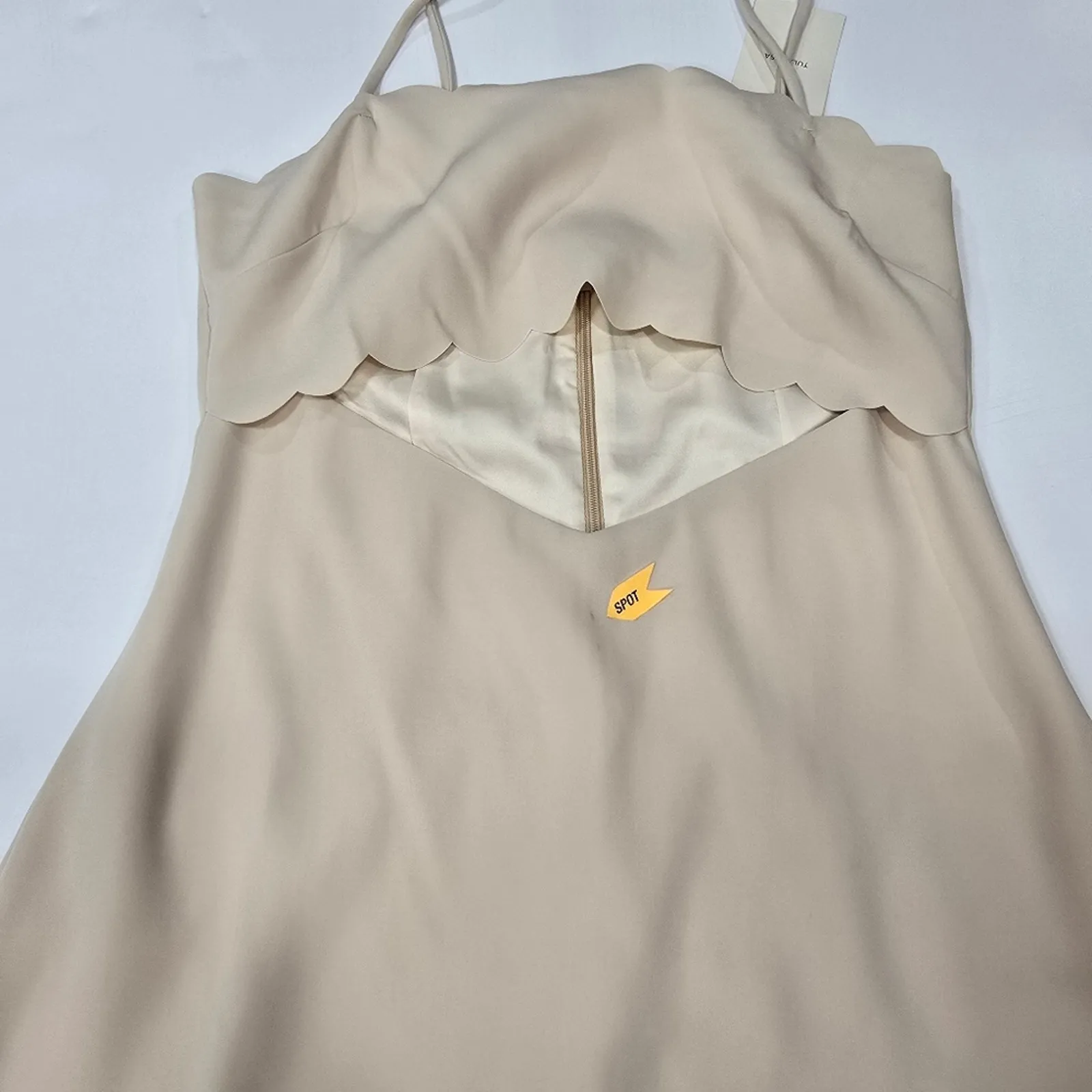 Tularosa Nora Mini Dress in Frosted Almond Medium - Image 7