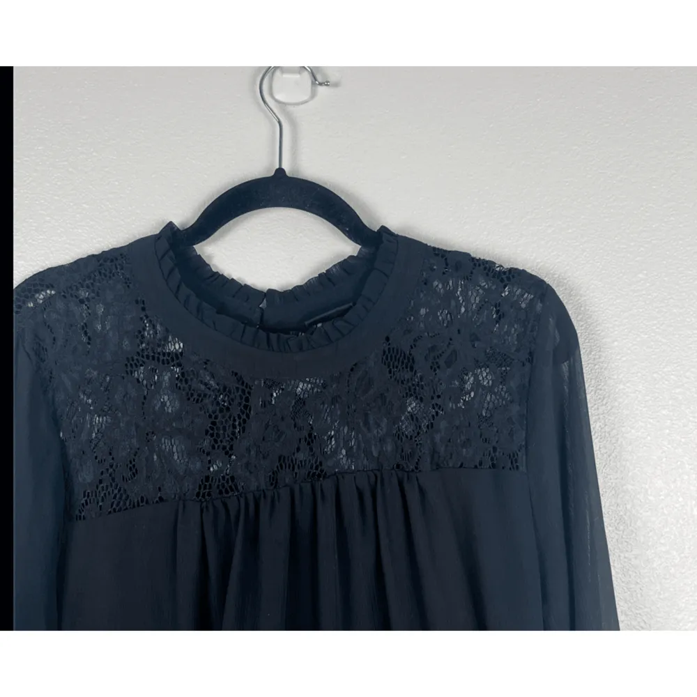 Torrid Women's Lace Blouse Chiffon Overlay Sz‎ 2X - Image 3
