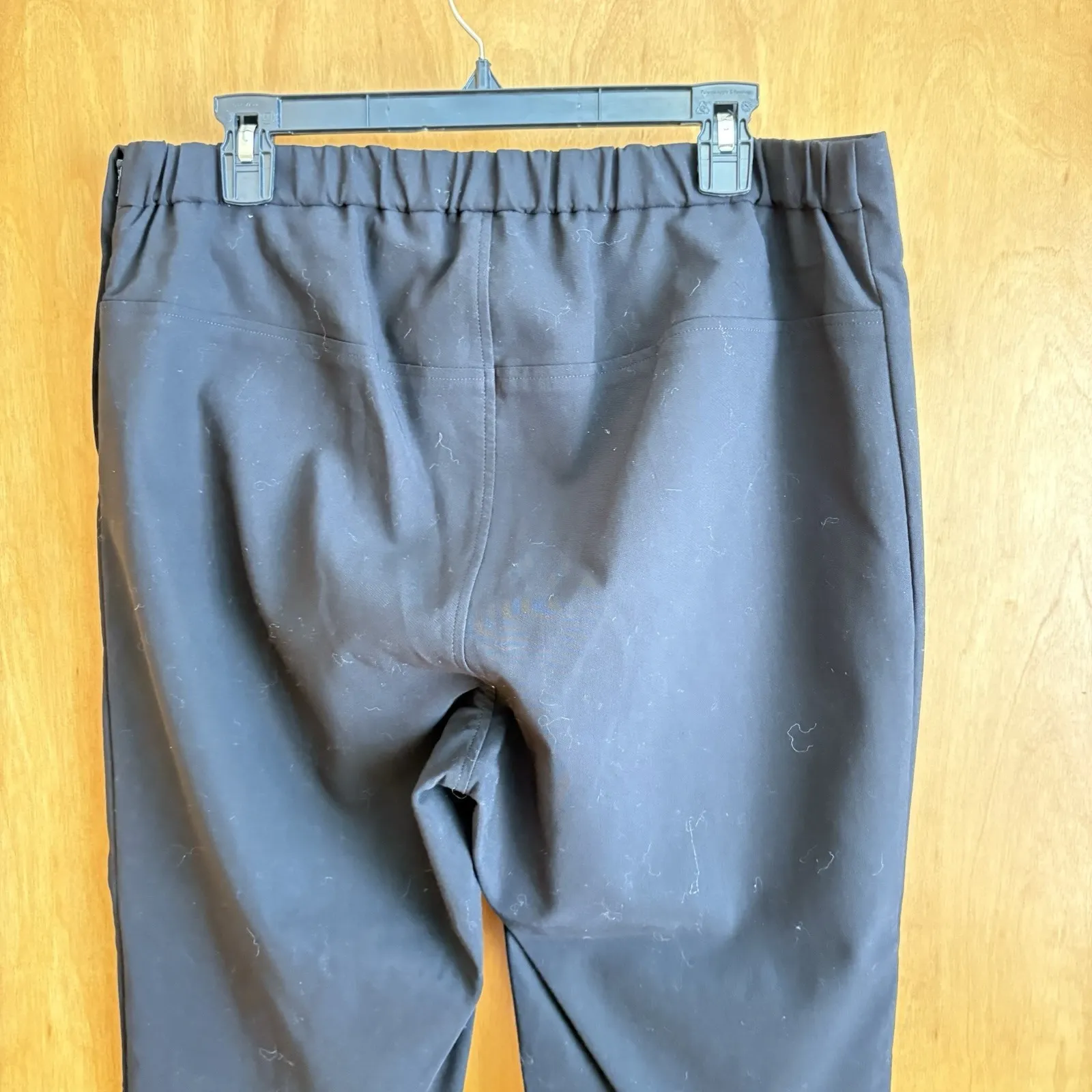 M.M. LaFleur Black Straight‎ Leg Work Career Trousers Pants Size +2 - Image 11