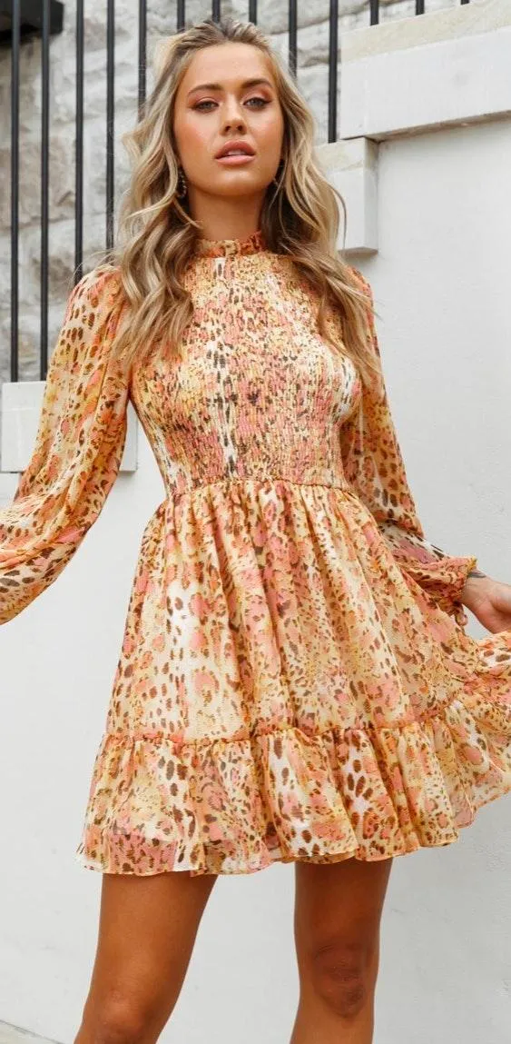 Selfie Leslie Leopard Print Dress - Image 5