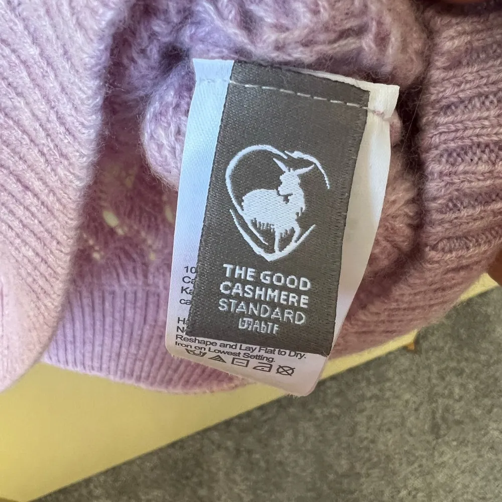 J Crew 100% cashmere pointelle sweater shell - Image 5