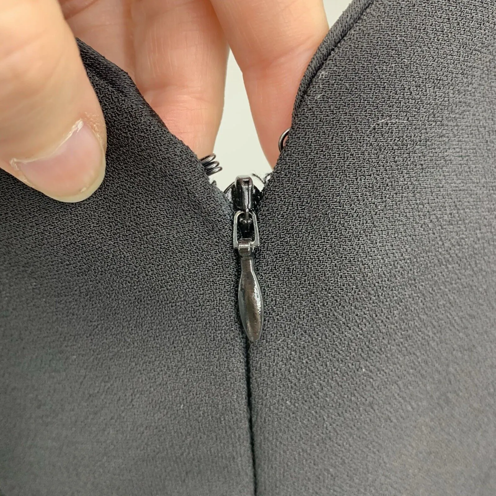 White House Black Market Size 00 Jumpsuit Playsuit Wide Leg Crop WHBM Culotte - Image 5