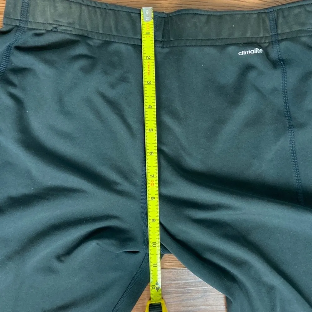 Adidas Climalite Pant Black Flare Wide Leg Size Medium - Image 11