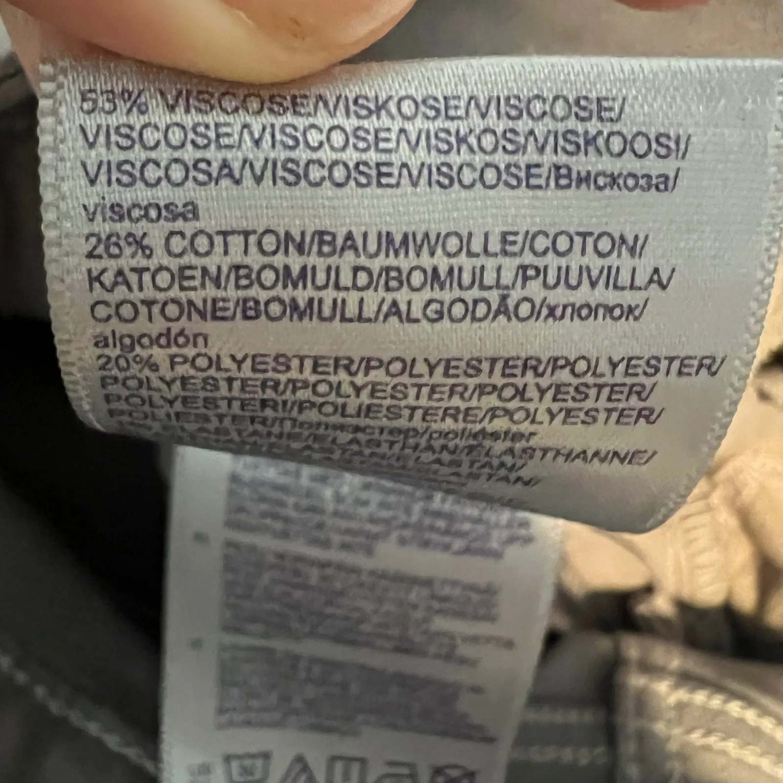 NYDJ Marilyn‎ Straight Leg Jeans Gray Size 2 Hand Cropped Lift Tuck Technology - Image 9