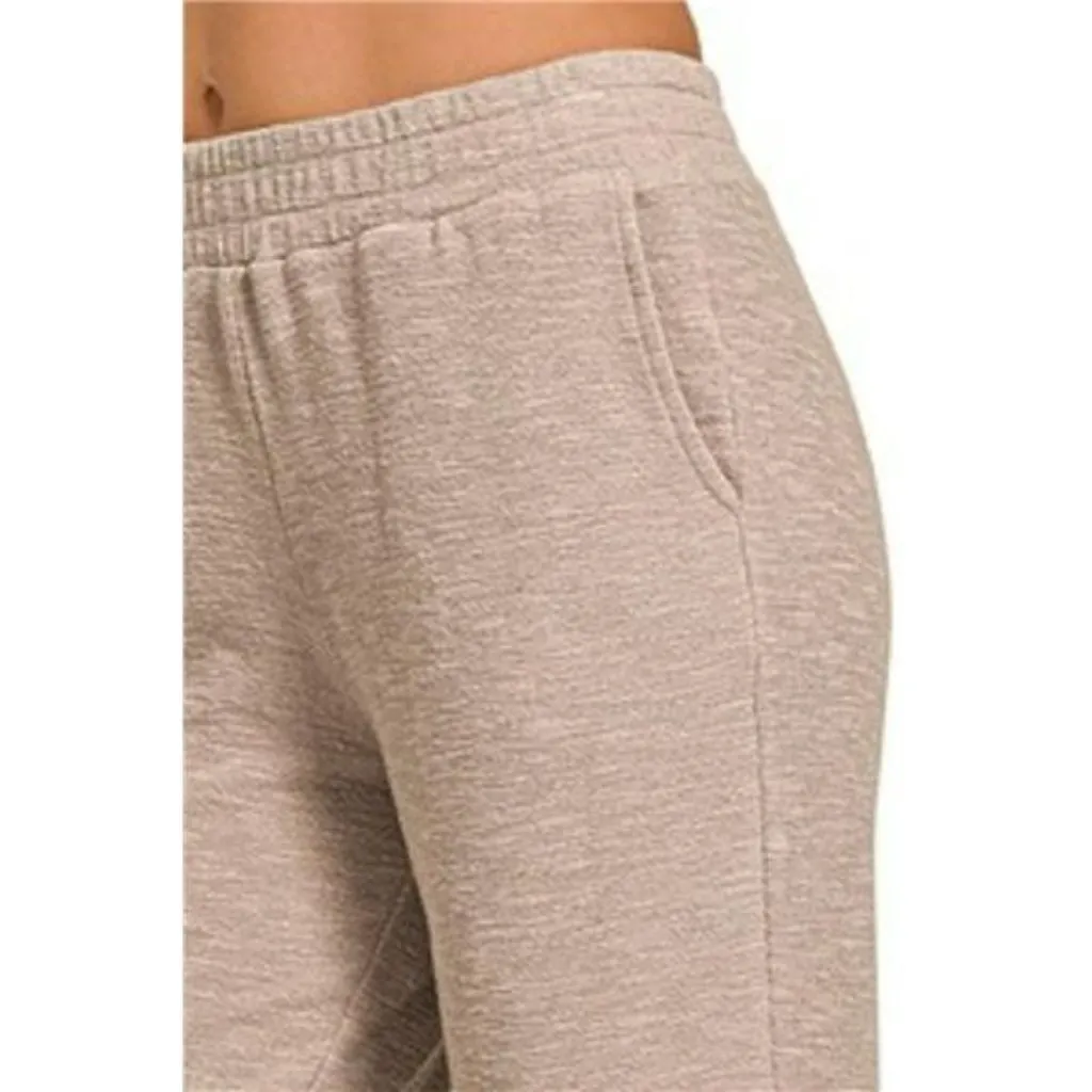 ✨NWT Zenana Cotton Slub Jogger‎ Pants - Image 3
