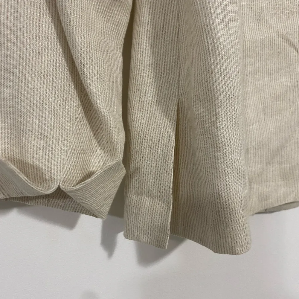 Talbots  Pinstripe Irish Linen Blazer - Image 7