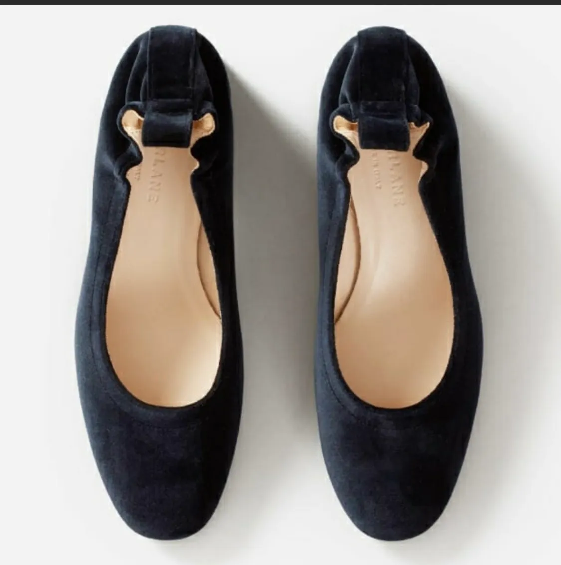 Day Heels In Navy Velvet - Image 4